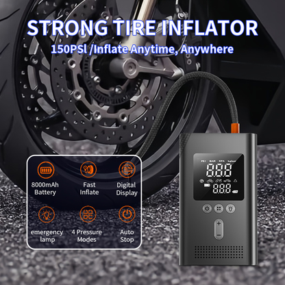 Portable Jump Starter & Air Compressor