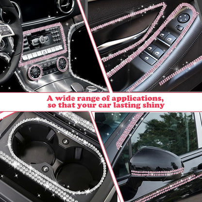 Pink Bling Car Interior Transformation Kit