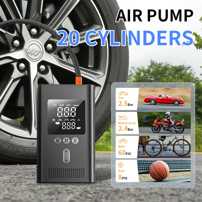 Portable Jump Starter & Air Compressor
